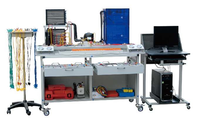 亞龍YL-818型空調冰箱組裝與調試實訓考核裝置